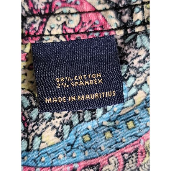 Chaminoux Men’s Paisley Button Down Long Sleeve Retro Boho Festival Top Sz L - Picture 10 of 10